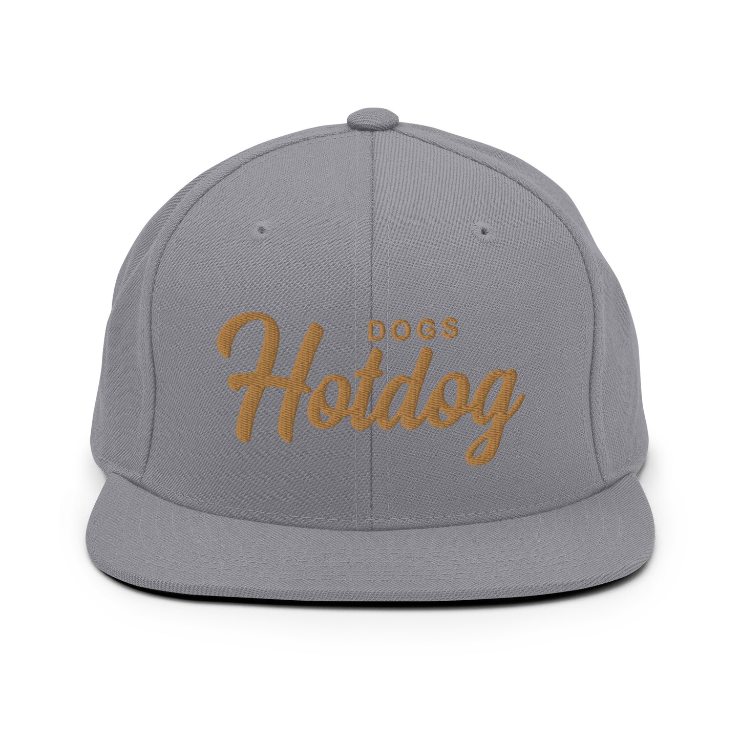 Hotdog DOGS Retro Snapback, Embroidered Print