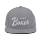 Boxer DOGS Retro Snapback, Embroidered Print