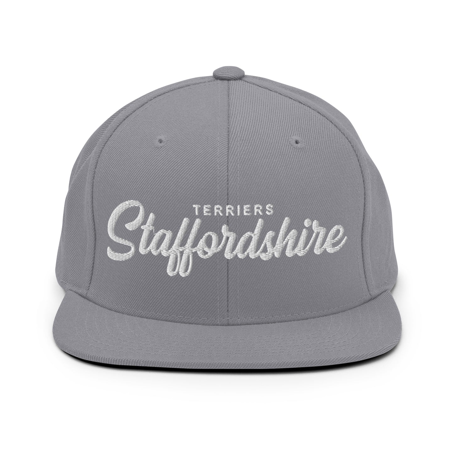 Staffordshire TERRIERS Retro Snapback, Embroidered Print