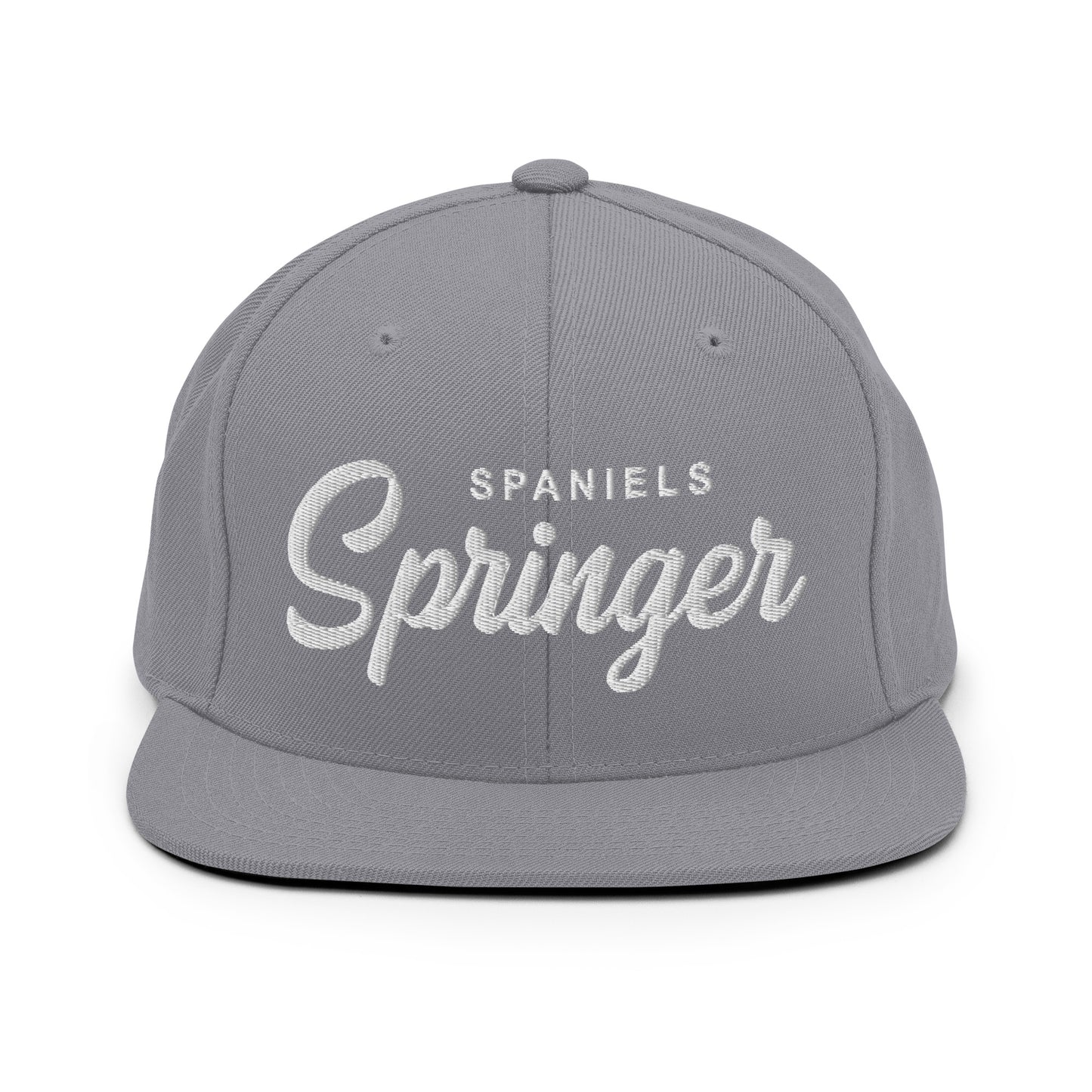 Springer SPANIELS Retro Snapback, Embroidered Print