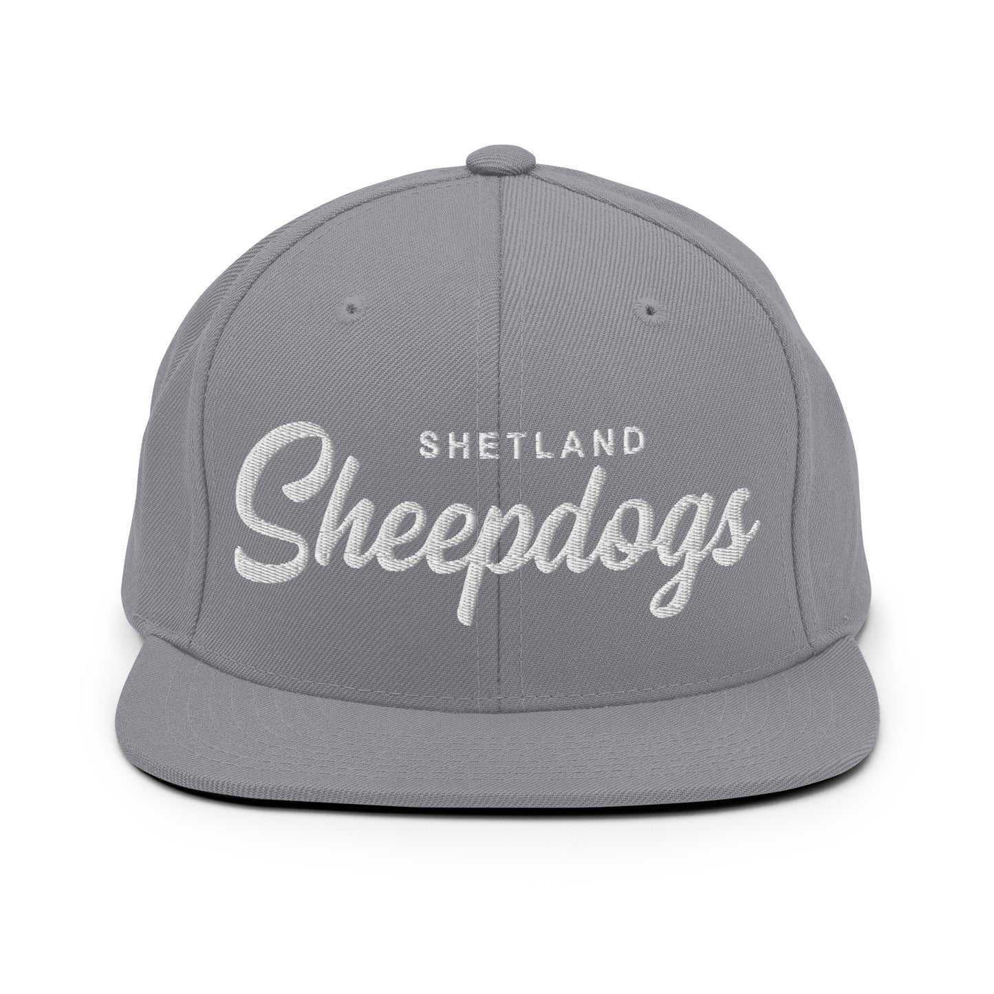 Shetland Sheepdogs Retro Snapback, Embroidered Print