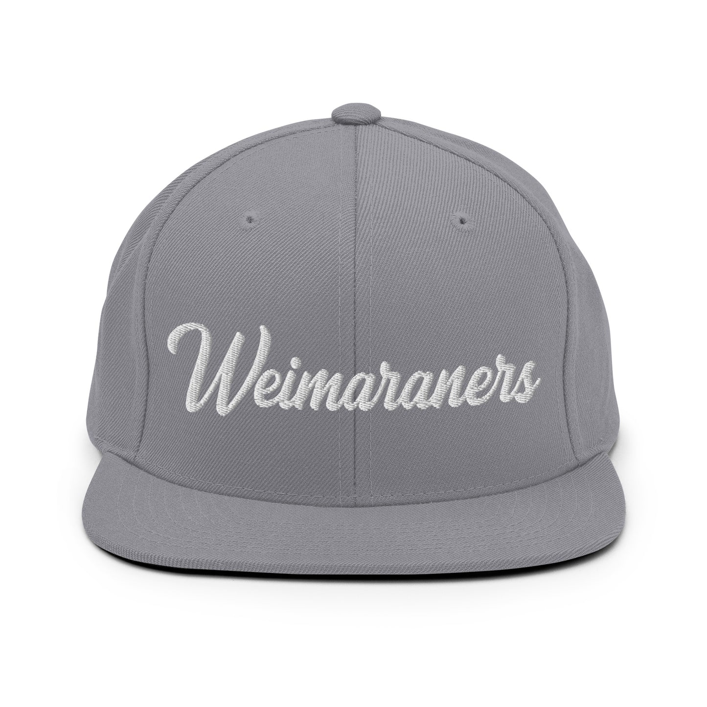 Weimaraners Retro Snapback, Embroidered Print