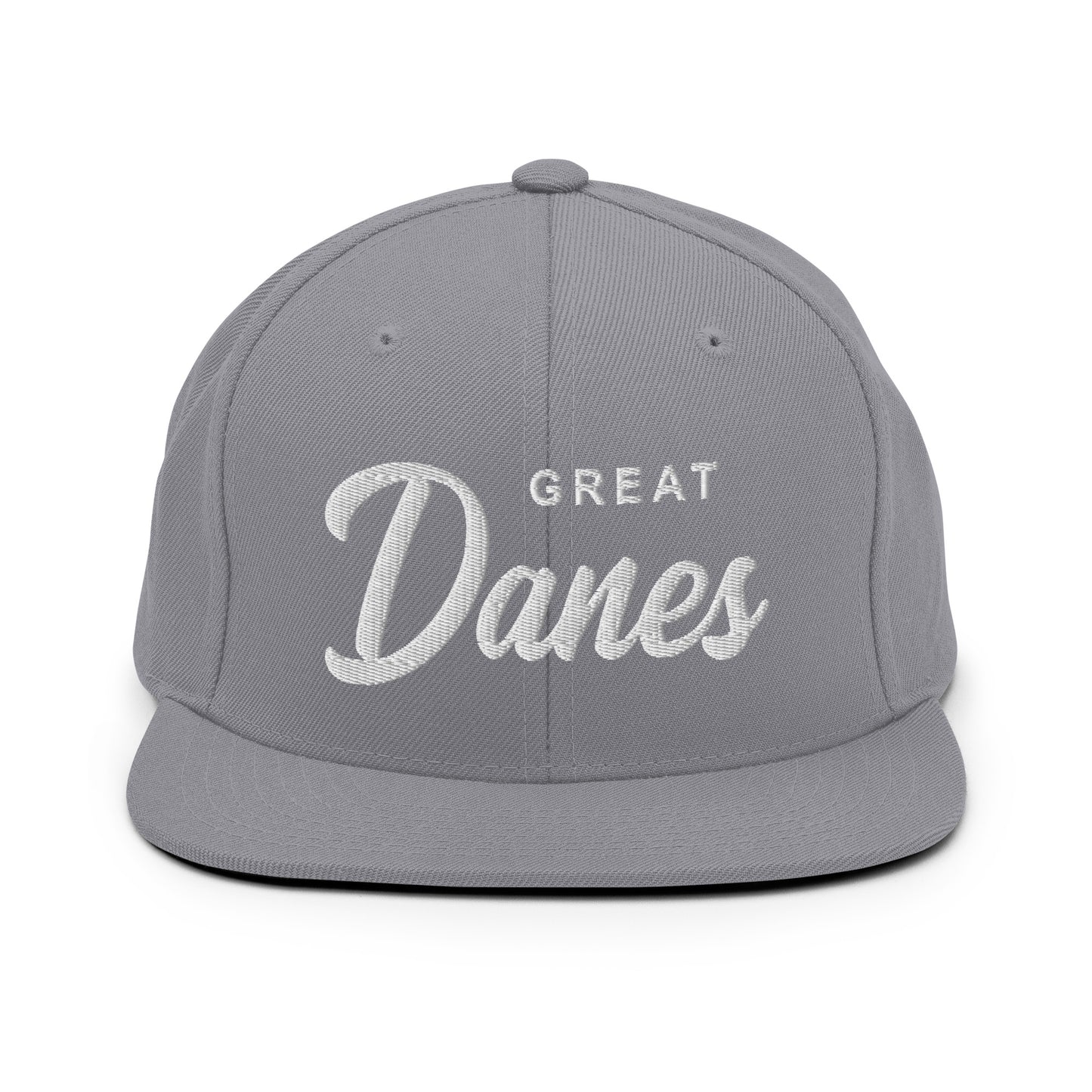 Great Danes Retro Snapback, Embroidered Print