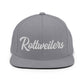 Rottweilers Retro Snapback, Embroidered Print