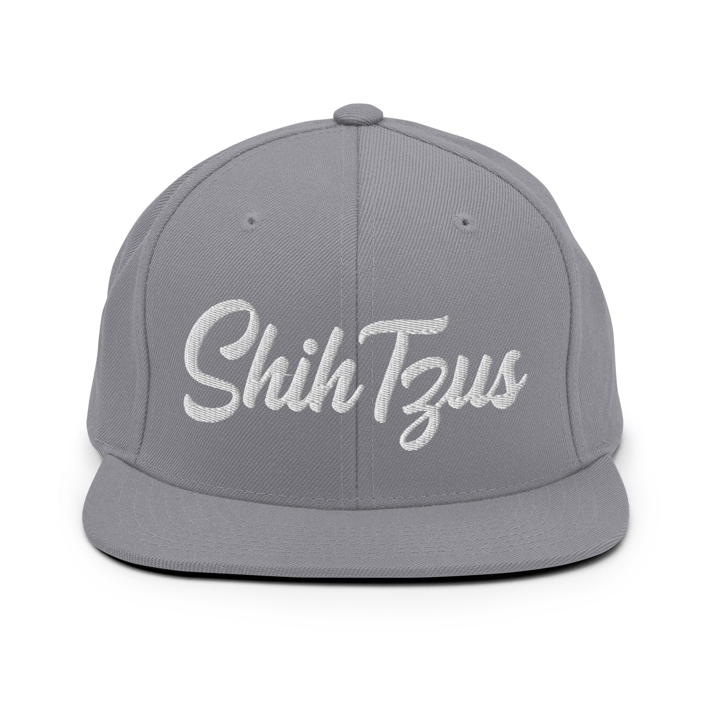 Shih Tzus Retro Snapback, Embroidered Print