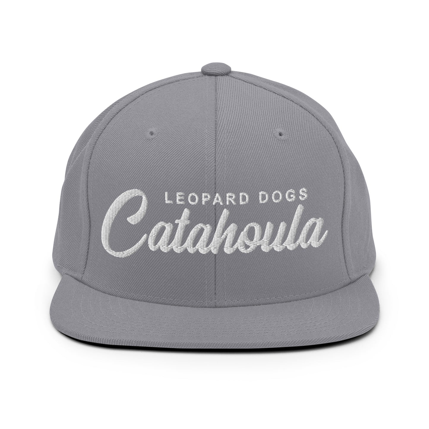 Catahoula Leopard Dogs Retro Snapback, Embroidered Print