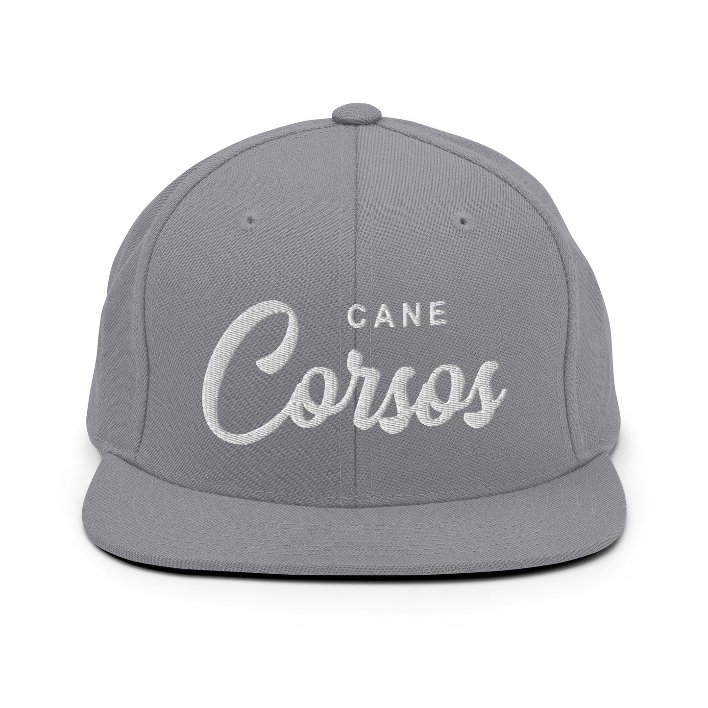 Cane Corsos Retro Snapback, Embroidered Print