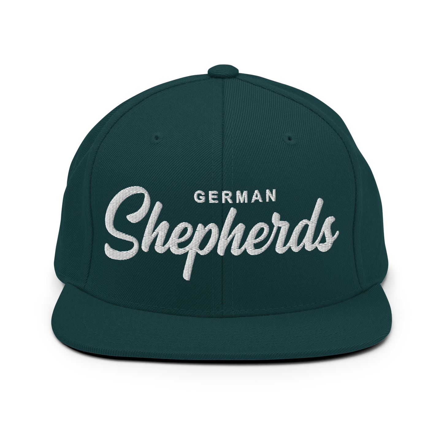 German Shepherds Retro Snapback, Embroidered Print