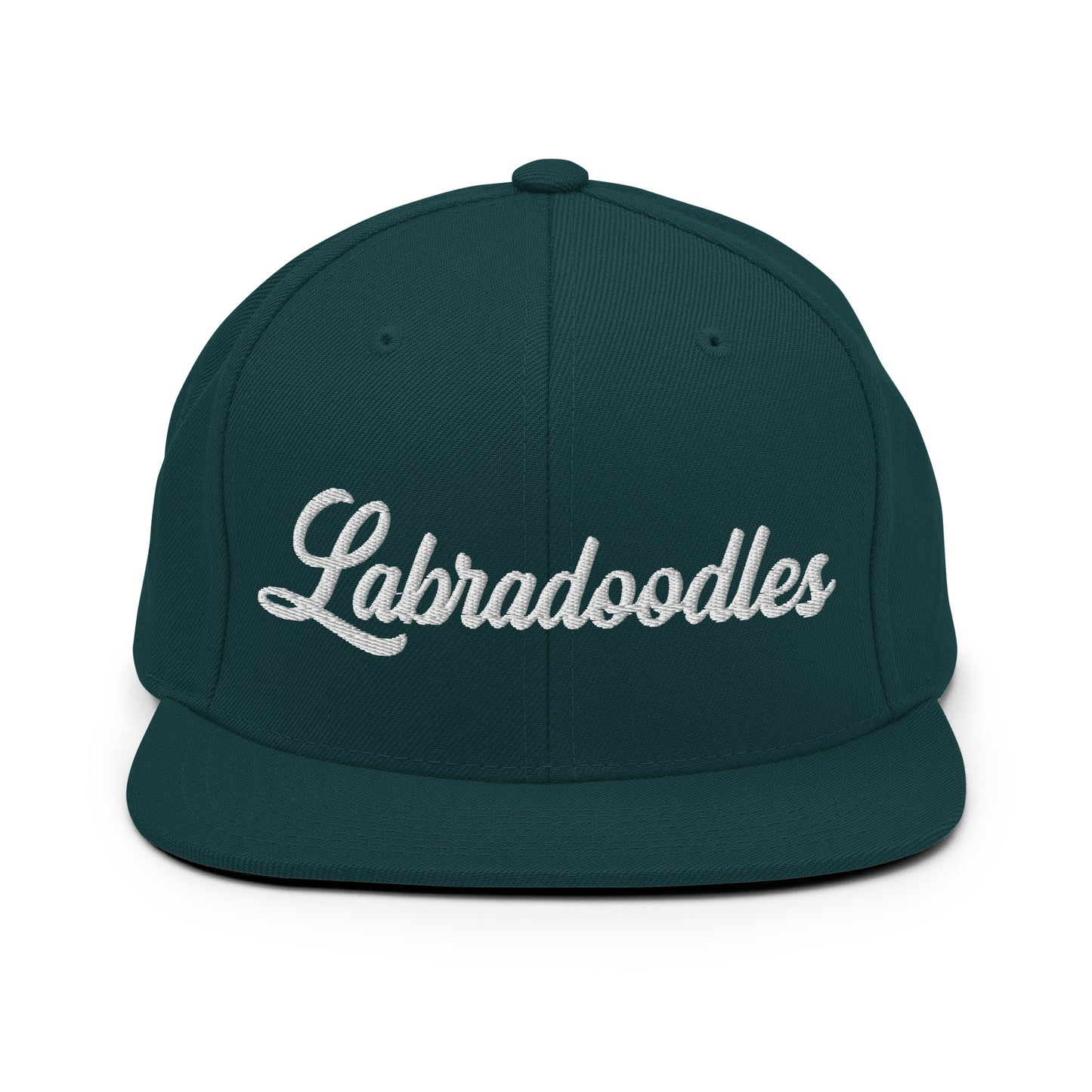 Labradoodles Retro Snapback, Embroidered Print