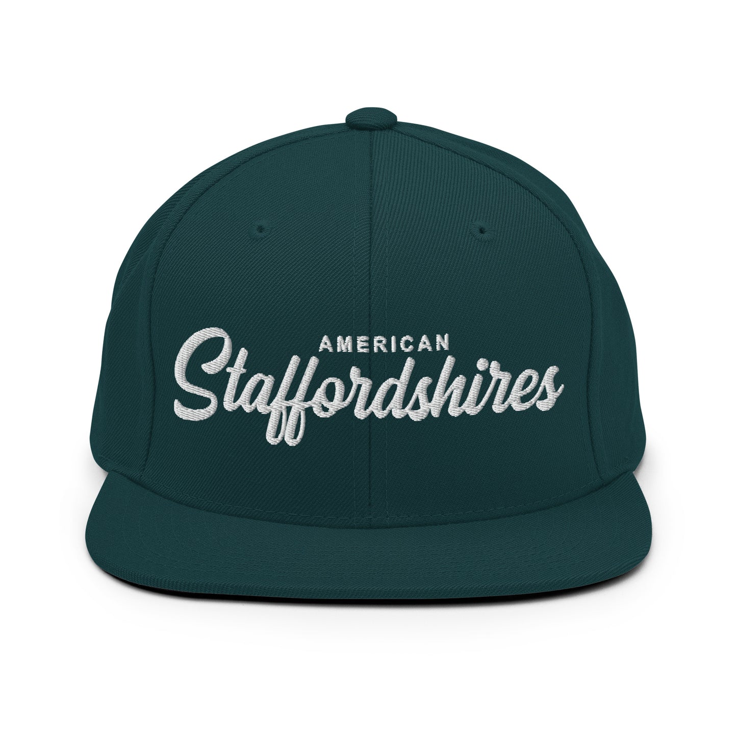 AMERICAN Staffordshire Retro Snapback, Embroidered Print