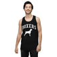 Boxers Collegiate Men’s Premium Tank Top, with Distressed Print