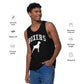 Boxers Collegiate Men’s Premium Tank Top, with Distressed Print