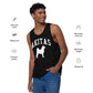 Akitas Collegiate Men’s Premium Tank Top, with Distressed Print