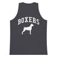 Boxers Collegiate Men’s Premium Tank Top, with Distressed Print