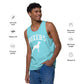 Boxers Collegiate Men’s Premium Tank Top, with Distressed Print