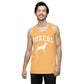 Boxers Collegiate Men’s Premium Tank Top, with Distressed Print