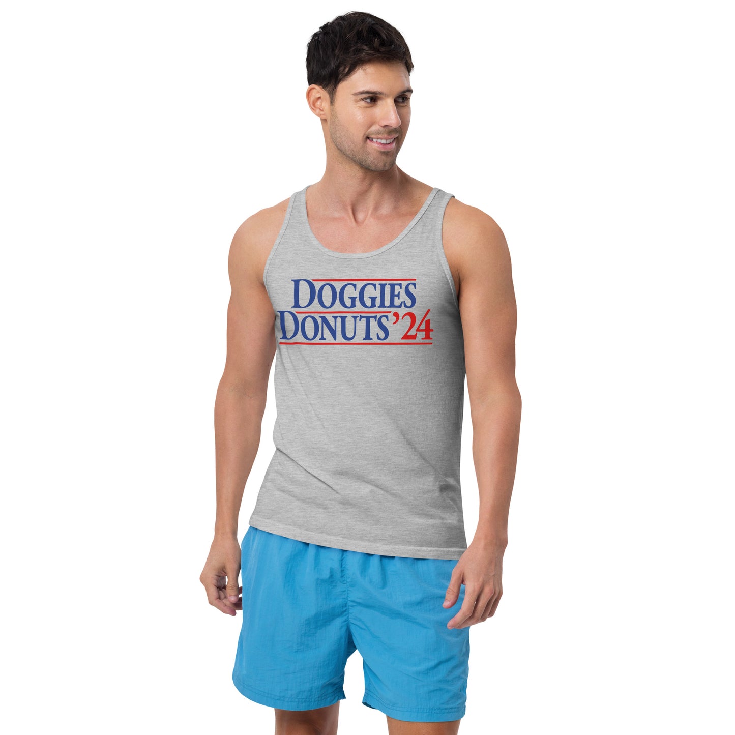 Doggies and Donuts 2024, Unisex Tank Top