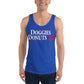 Doggies and Donuts 2024, Blue Unisex Tank Top