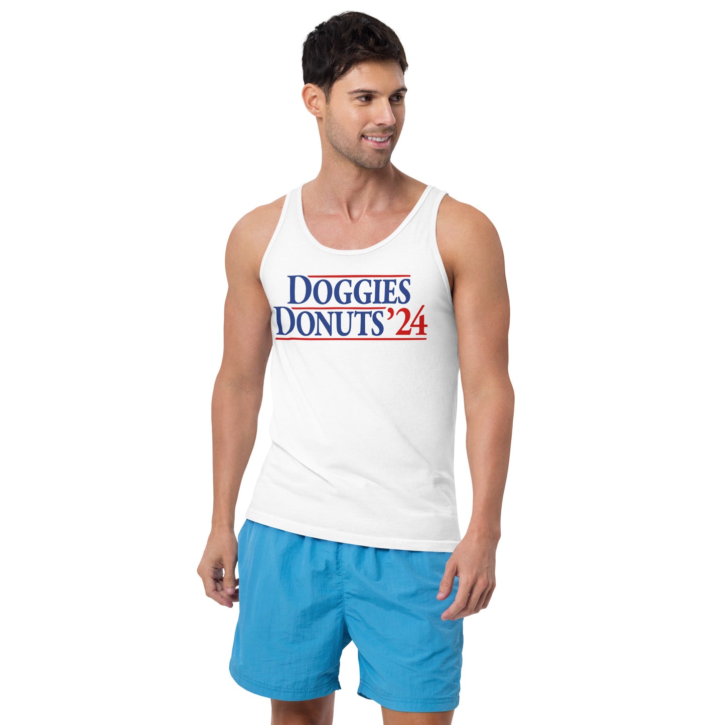 Doggies and Donuts 2024, Unisex Tank Top