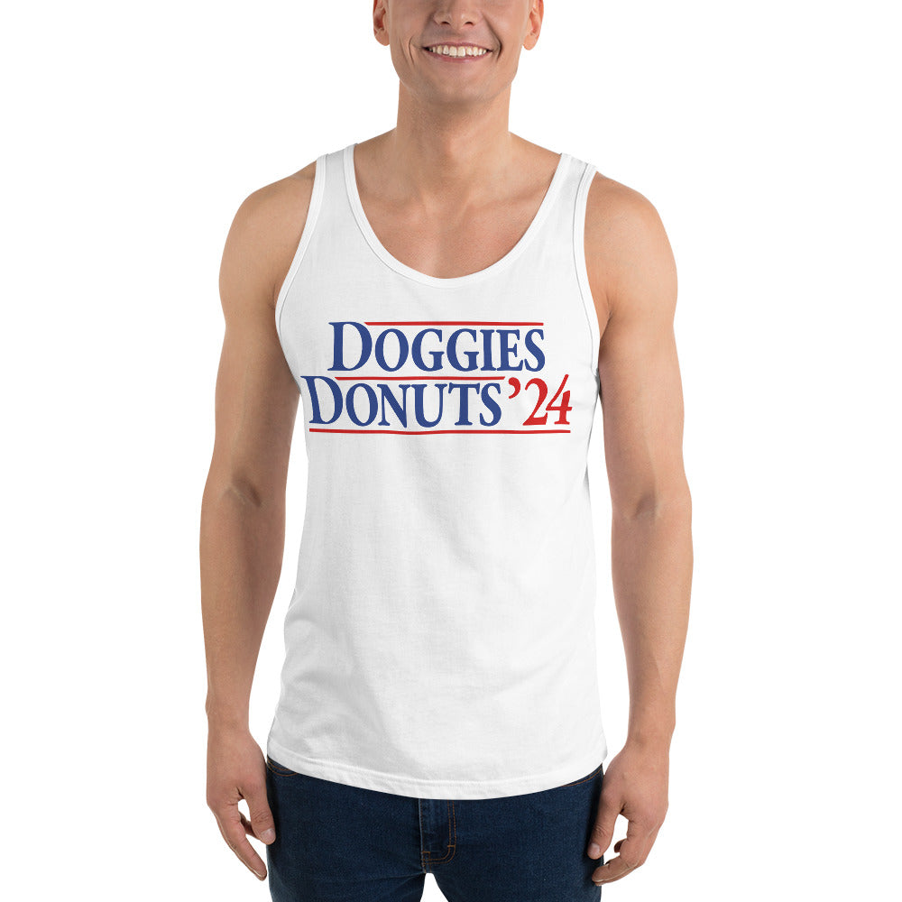 Doggies and Donuts 2024, Unisex Tank Top