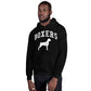 Boxers Collegiate Hoodie, with Distressed Print