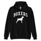 Boxers Collegiate Hoodie, with Distressed Print