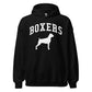 Boxers Collegiate Hoodie, with Distressed Print