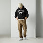 Akitas Collegiate Hoodie, with Distressed Print