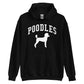 Poodles Collegiate Hoodie, with Distressed Print