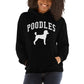 Poodles Collegiate Hoodie, with Distressed Print