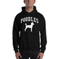 Poodles Collegiate Hoodie, with Distressed Print