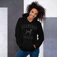 Standard Poodles Collegiate Hoodie, with Black Distressed Print