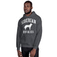 Siberian Huskies Collegiate Hoodie, with Distressed Print