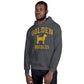 Golden Doodles Collegiate Hoodie, with Gold Distressed Print