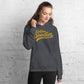 Golden Doodles Script Hoodie, with Gold Distressed Print