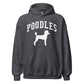 Poodles Collegiate Hoodie, with Distressed Print