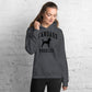 Standard Poodles Collegiate Hoodie, with Black Distressed Print