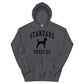 Standard Poodles Collegiate Hoodie, with Solid Black Print