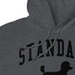 Standard Poodles Collegiate Hoodie, with Solid Black Print