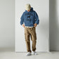 Standard Poodles Collegiate Hoodie, Blue with Black Distressed Print