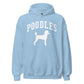 Poodles Collegiate Hoodie, with Distressed Print