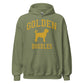 Golden Doodles Collegiate Hoodie, with Gold Distressed Print