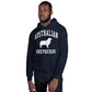 Australian Shepherds Collegiate Hoodie, with Distressed Print