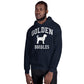 Golden Doodles Collegiate Hoodie, with Distressed Print