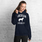 Siberian Huskies Collegiate Hoodie, with Distressed Print