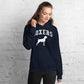 Boxers Collegiate Hoodie, with Distressed Print