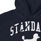 Standard Poodles Collegiate Hoodie, with Distressed Print