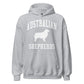 Australian Shepherds Collegiate Hoodie, with Distressed Print