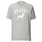 Boxers, Collegiate Unisex Short Sleeve Tee, Classic Colors, Distressed Print