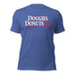 Doggies and Donuts 2024, Blue Unisex Short Sleeve Tee